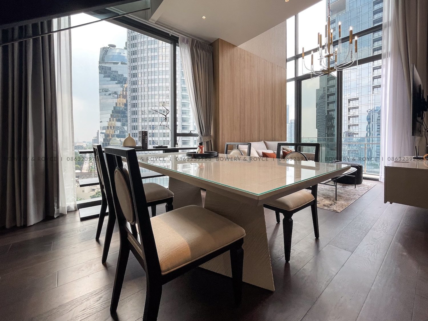 Contemporary Two Bedroom Duplex for Rent & for Sale in Thong Lor