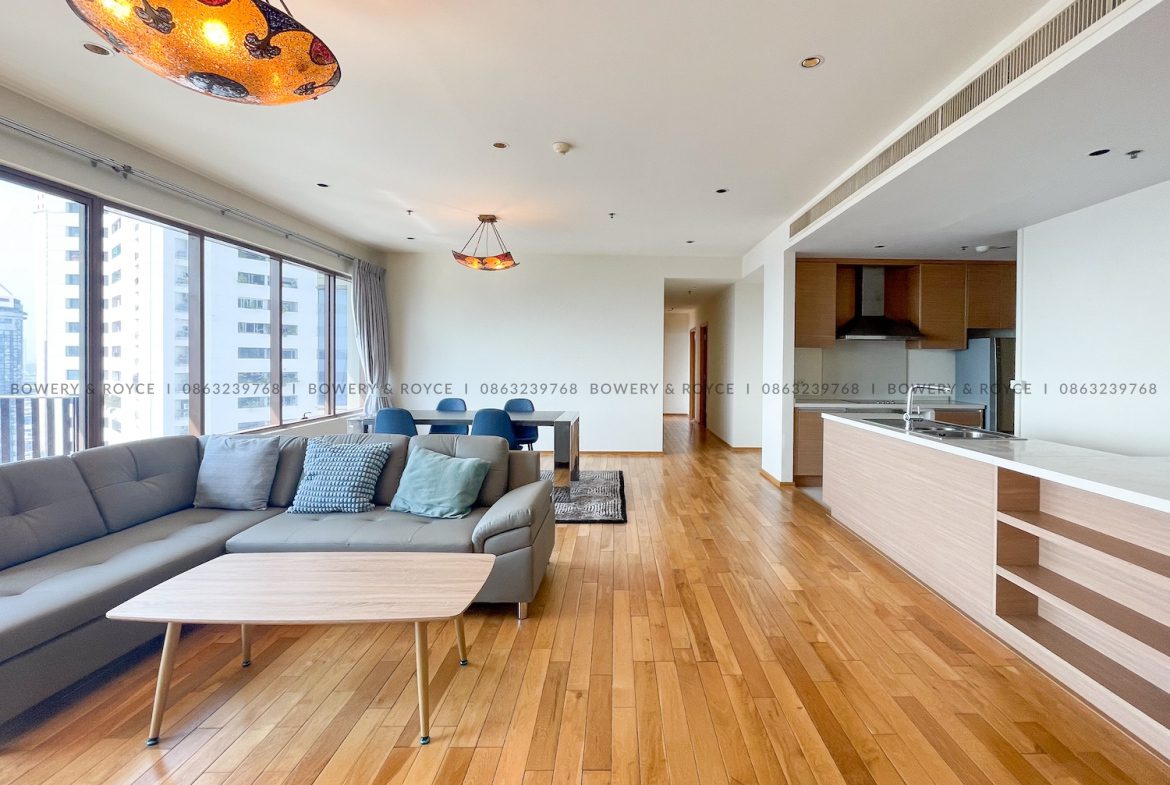 Spacious Three Bedroom Condo for Rent in Phrom Phong by Bowery & Royce