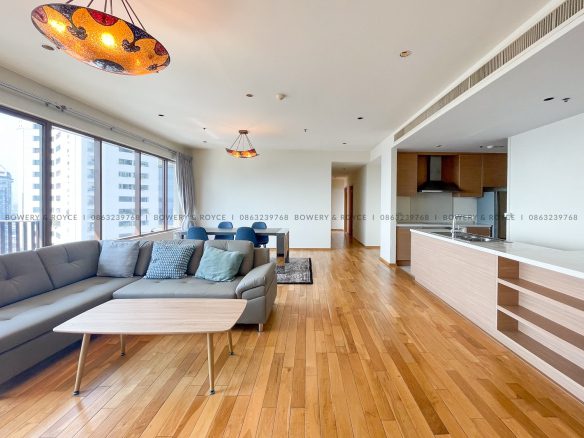 Spacious Three Bedroom Condo for Rent in Phrom Phong by Bowery & Royce