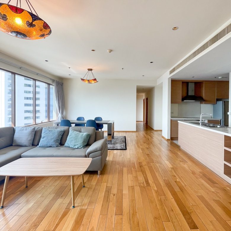 Spacious Three Bedroom Condo for Rent in Phrom Phong by Bowery & Royce