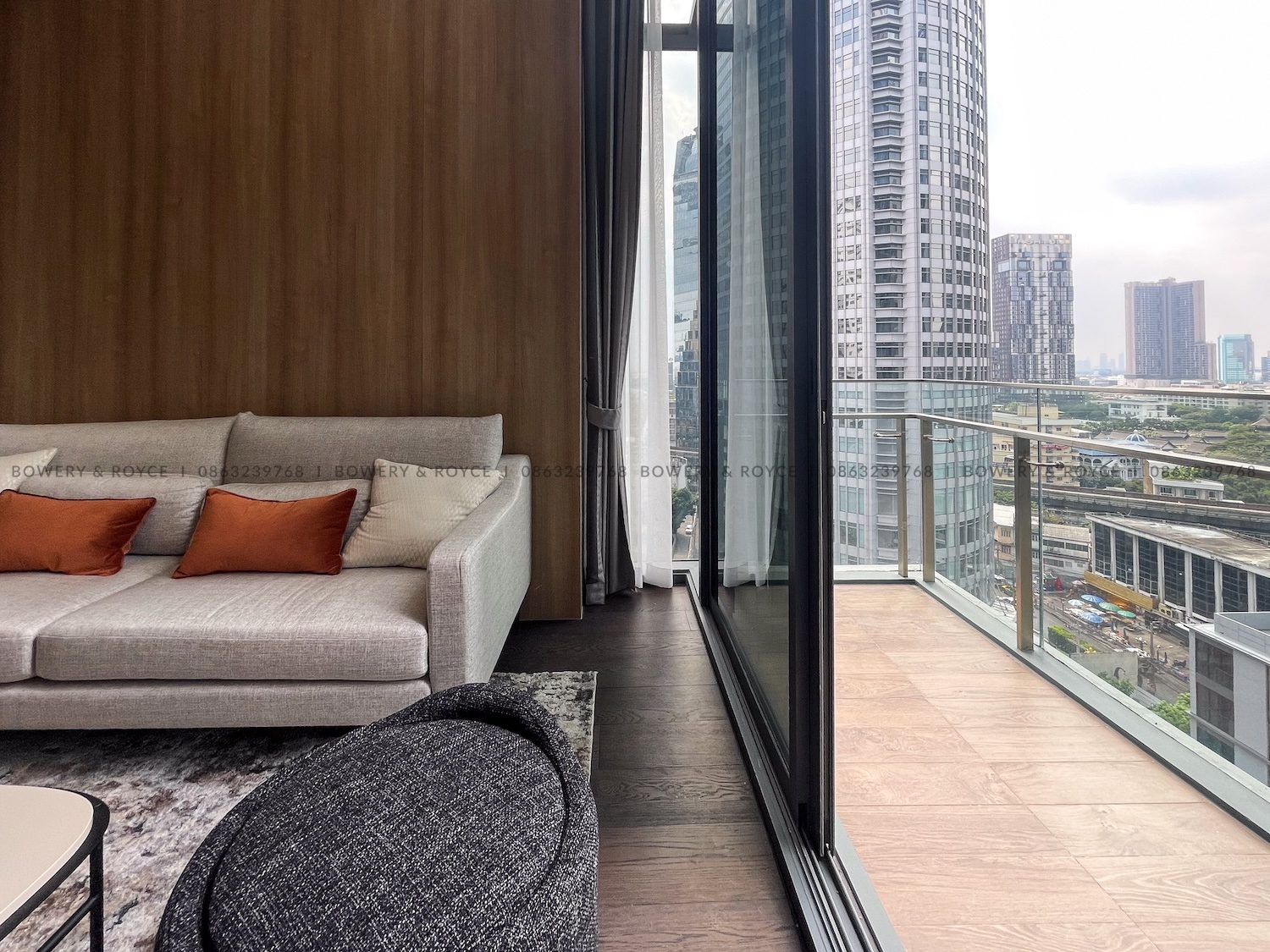 Contemporary Two Bedroom Duplex for Rent & for Sale in Thong Lor