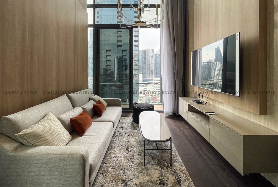 Contemporary Two Bedroom Duplex for Rent & for Sale in Thong Lor