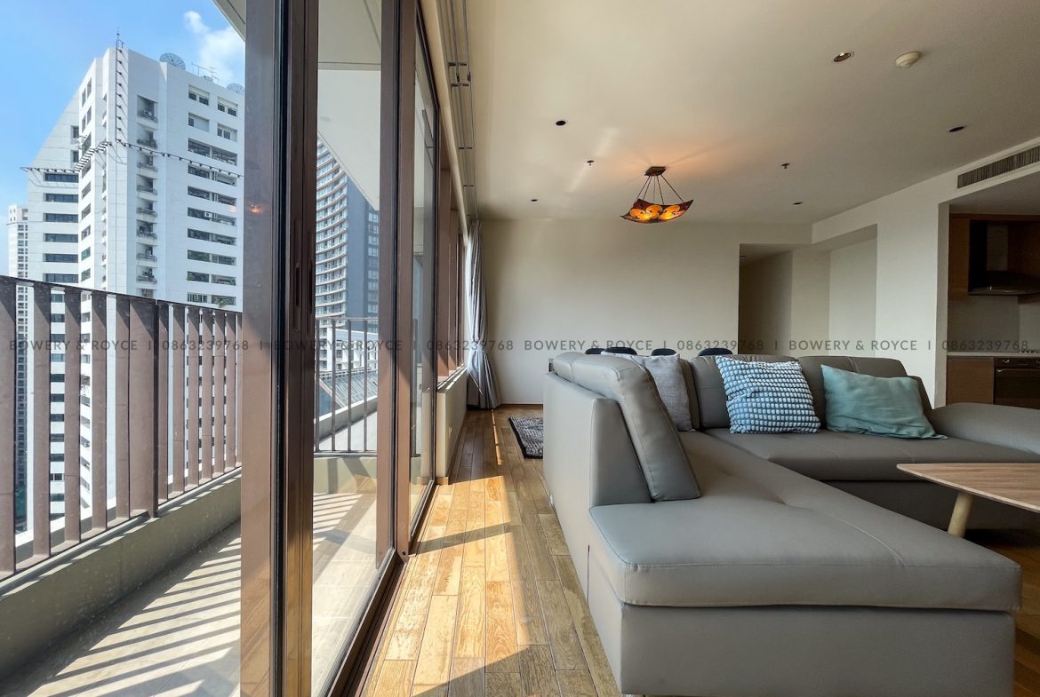 Spacious Three Bedroom Condo for Rent in Phrom Phong by Bowery & Royce
