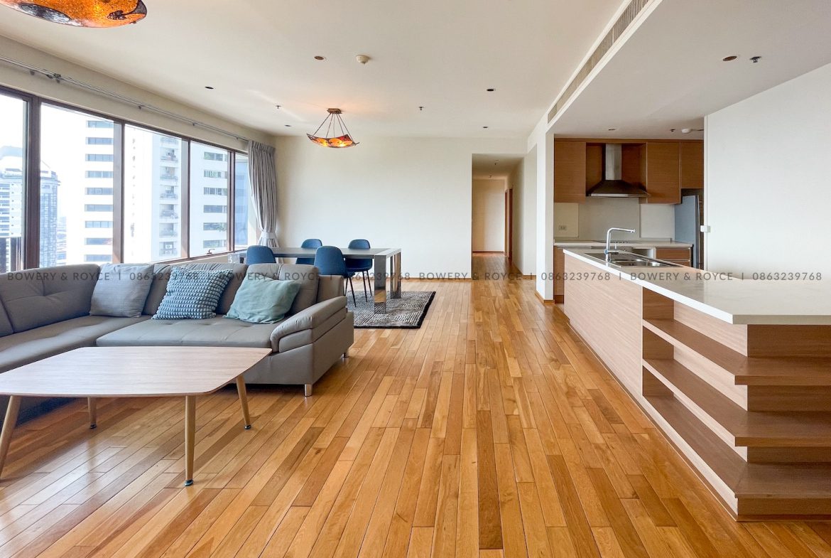 Spacious Three Bedroom Condo for Rent in Phrom Phong by Bowery & Royce