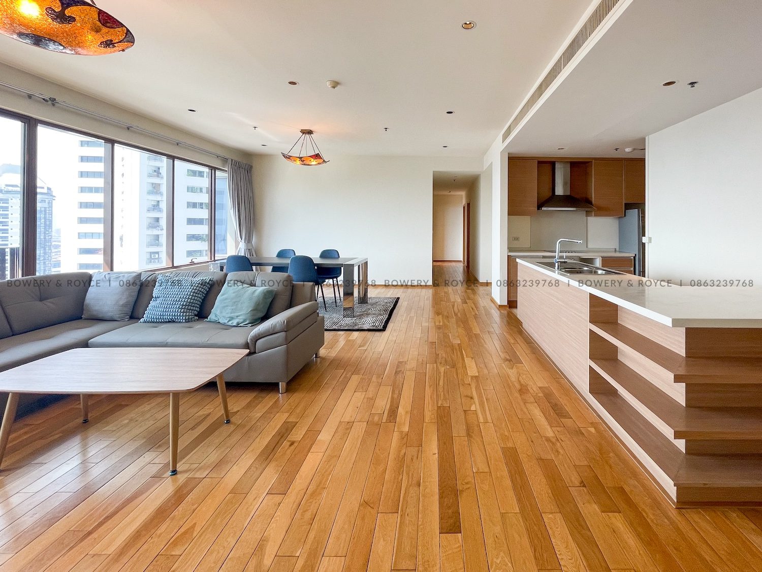 Spacious Three Bedroom Condo for Rent in Phrom Phong by Bowery & Royce