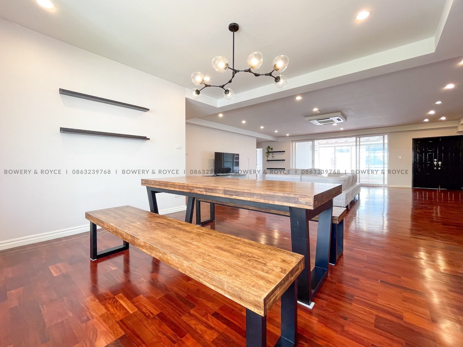 Spacious Four Bedroom Plus Office Pet Friendly Condo for Rent in Thong Lor