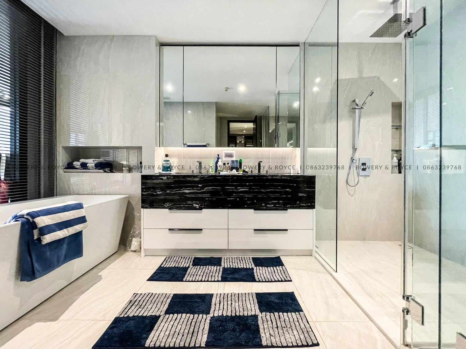 Exquisite Two Bedroom Plus Office Duplex Penthouse for Rent in Thong Lor