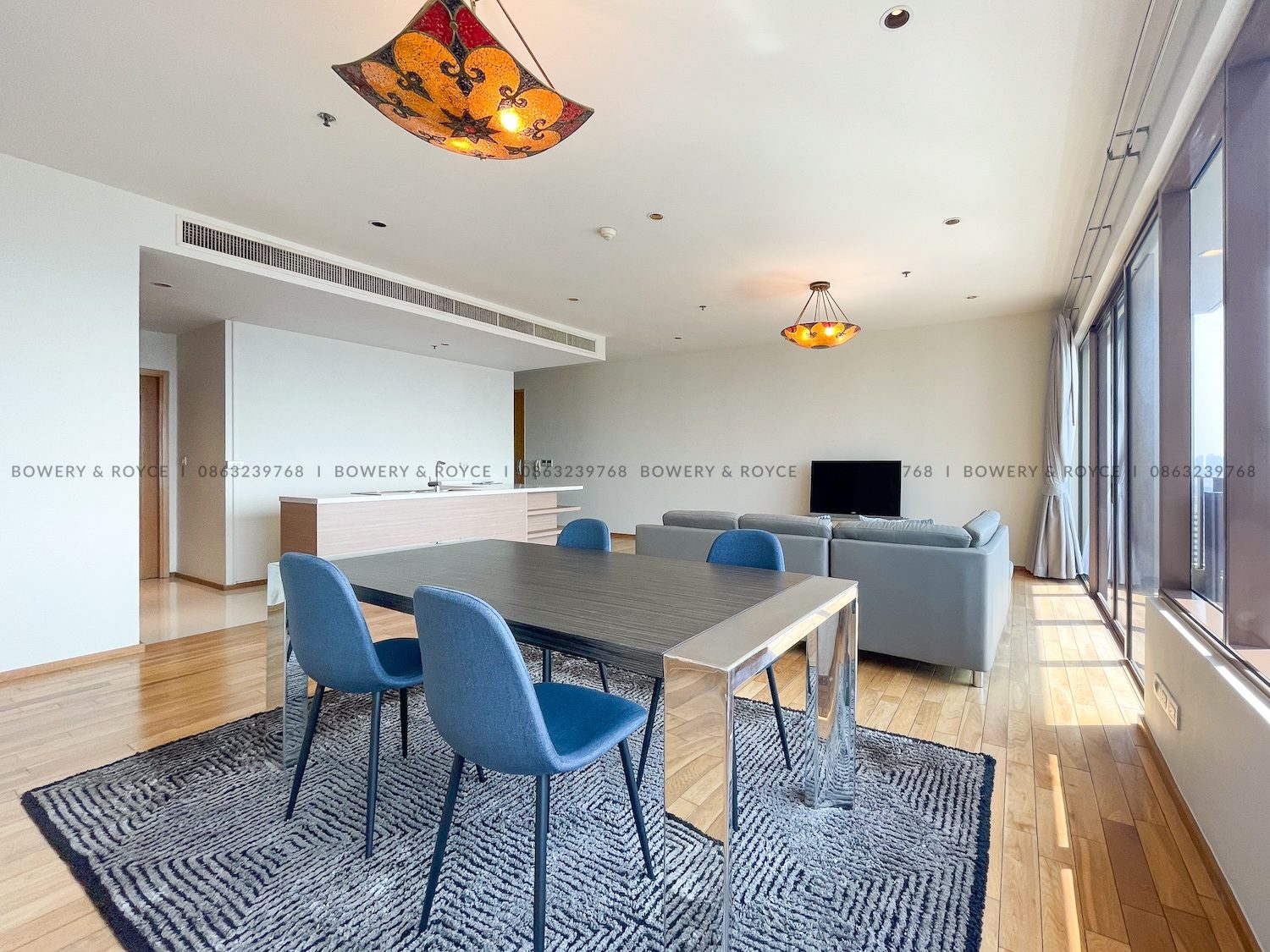 Spacious Three Bedroom Condo for Rent in Phrom Phong by Bowery & Royce