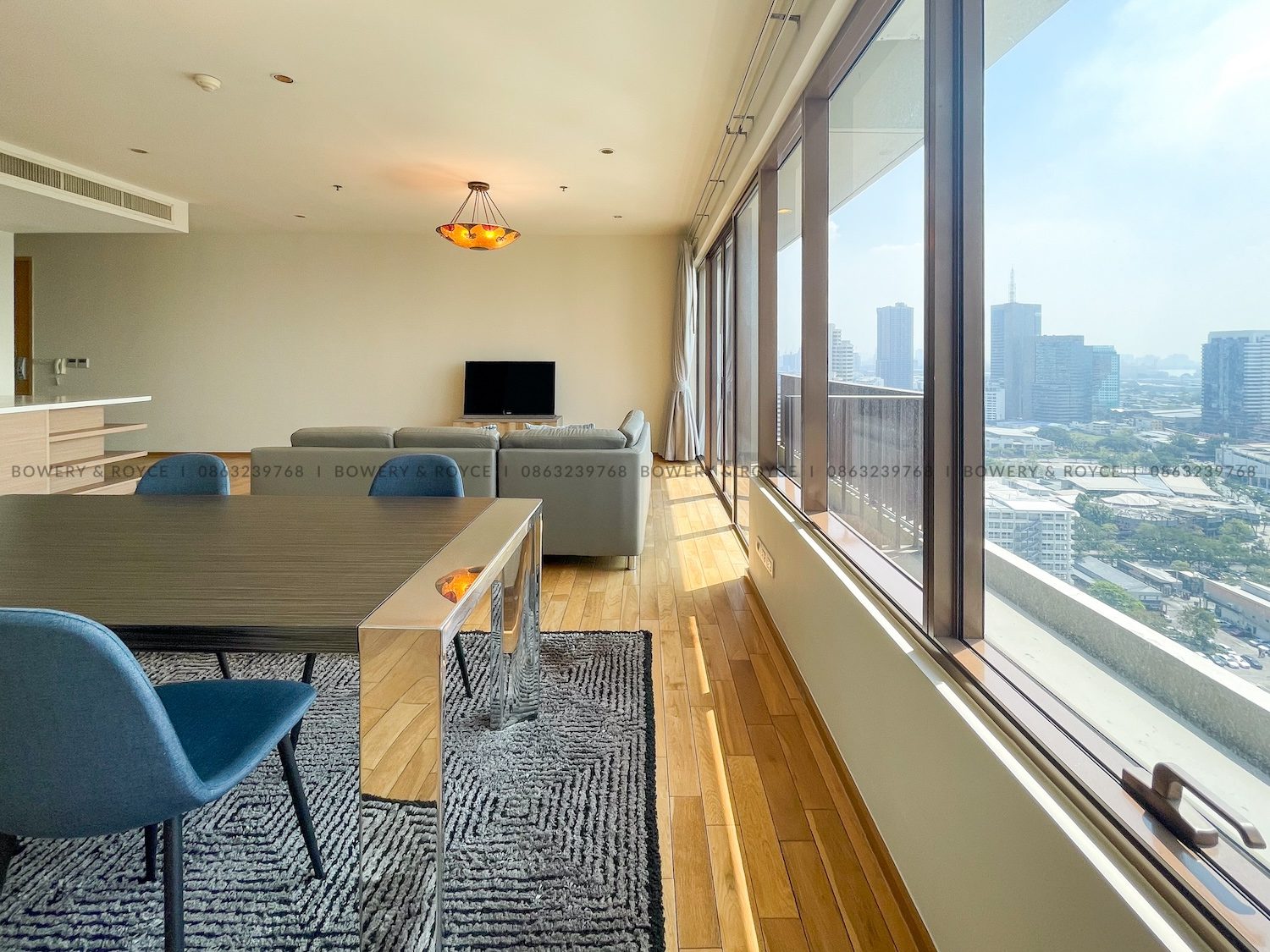 Spacious Three Bedroom Condo for Rent in Phrom Phong by Bowery & Royce