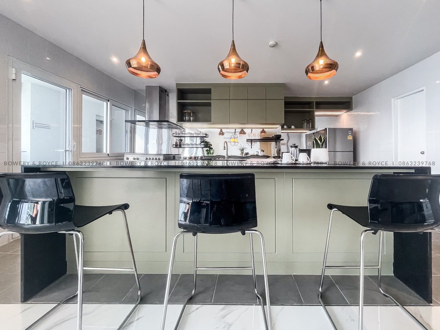 Spacious Modern Design Three Bedroom Condo for Rent in Phrom Phong