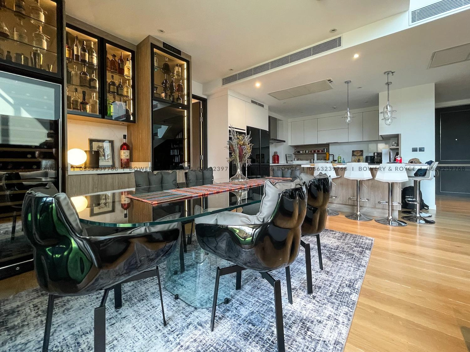 Exquisite Two Bedroom Plus Office Duplex Penthouse for Rent in Thong Lor
