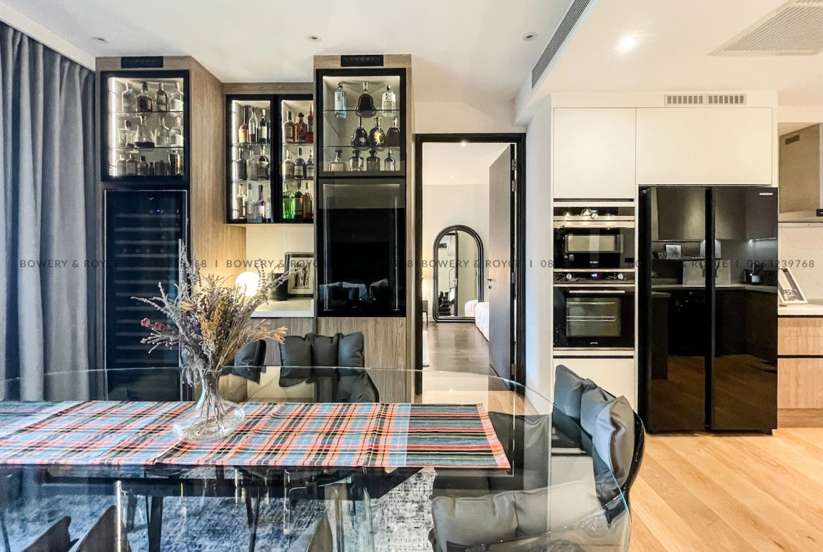 Exquisite Two Bedroom Plus Office Duplex Penthouse for Rent in Thong Lor