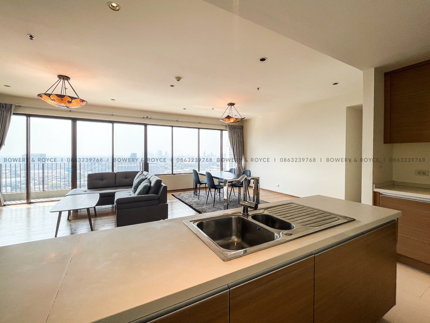Spacious Three Bedroom Condo for Rent in Phrom Phong by Bowery & Royce