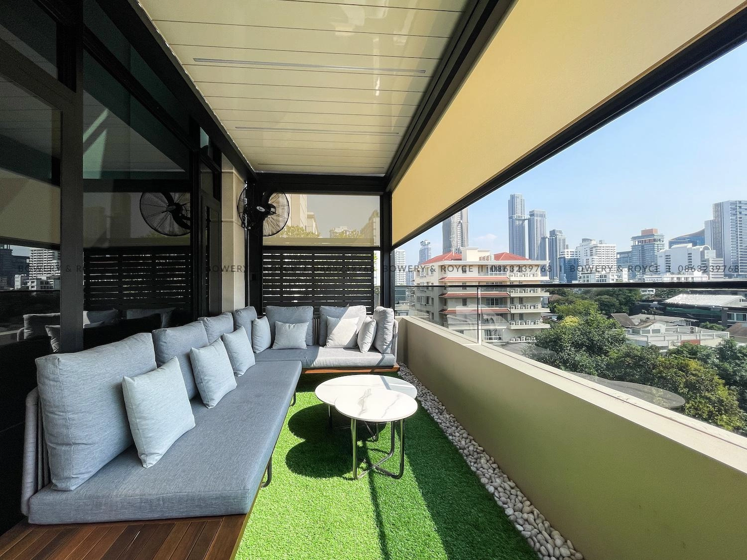 Exquisite Two Bedroom Plus Office Duplex Penthouse for Rent in Thong Lor