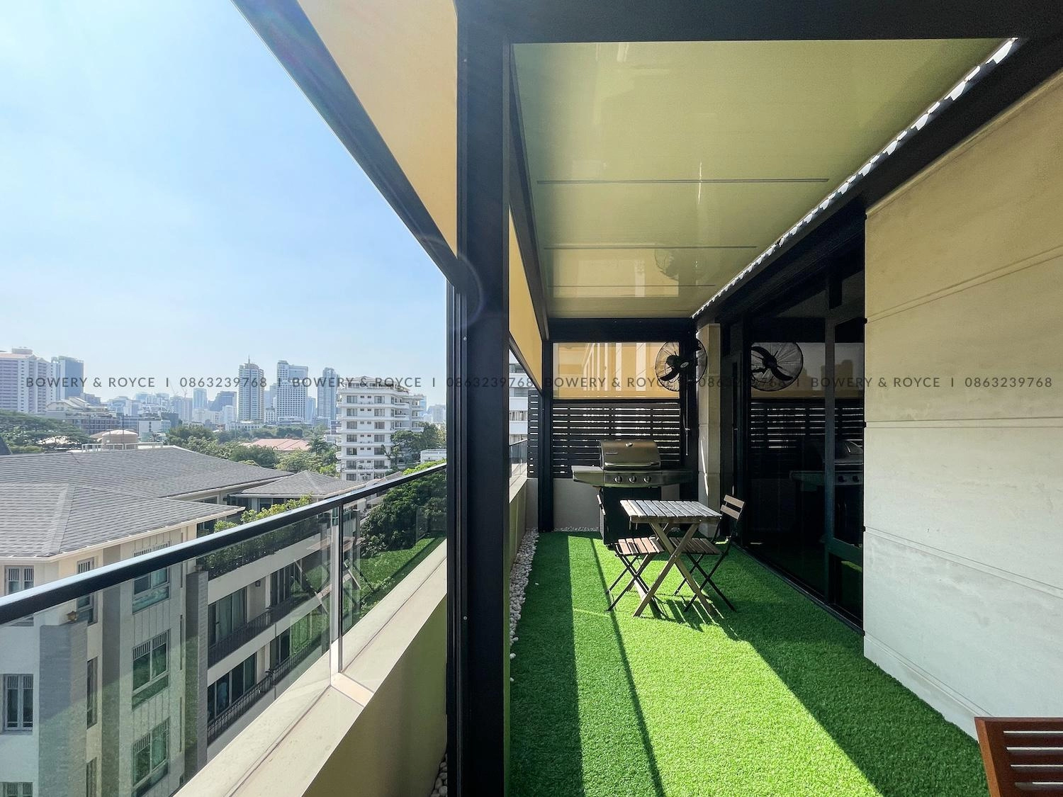 Exquisite Two Bedroom Plus Office Duplex Penthouse for Rent in Thong Lor