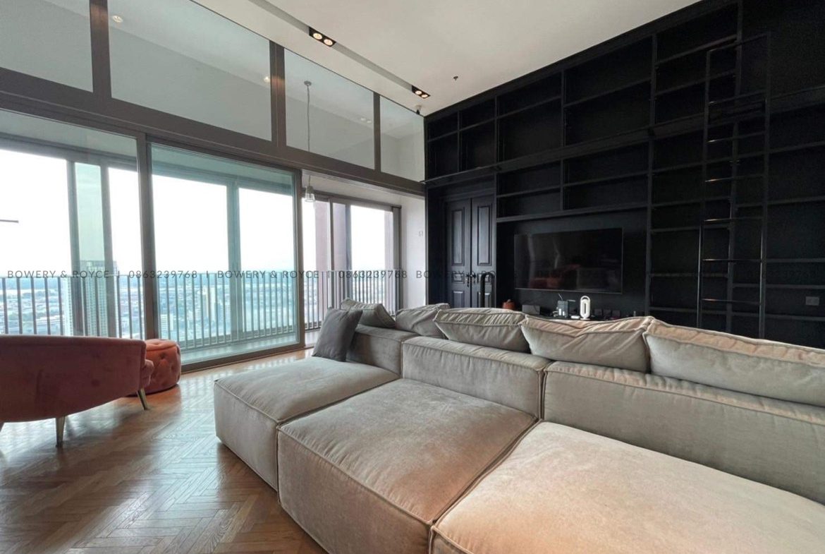 Lofty Style Three Bedroom Condo for Rent in Thong Lor