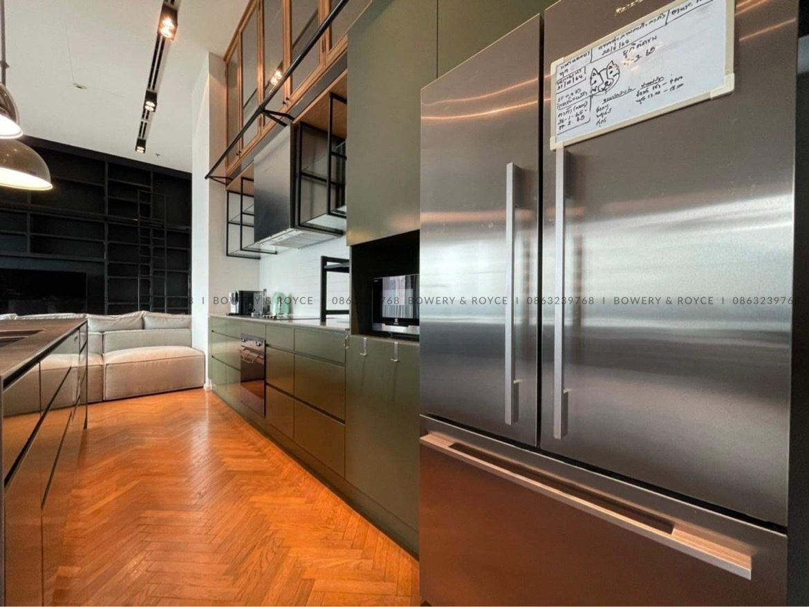 Lofty Style Three Bedroom Condo for Rent in Thong Lor