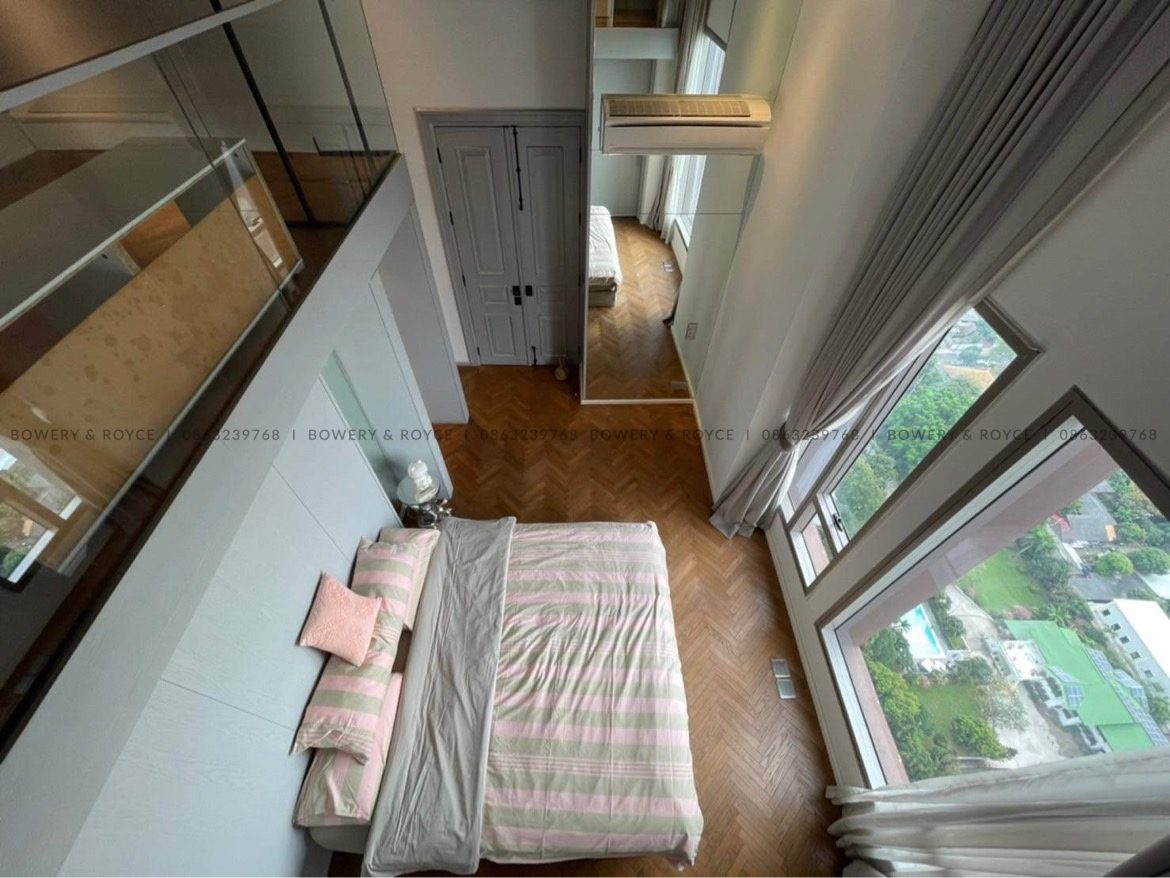 Lofty Style Three Bedroom Condo for Rent in Thong Lor