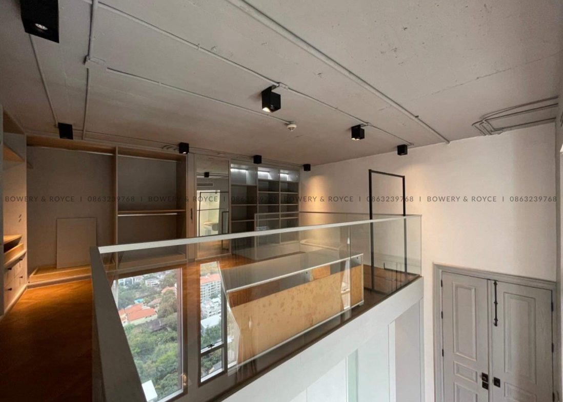 Lofty Style Three Bedroom Condo for Rent in Thong Lor
