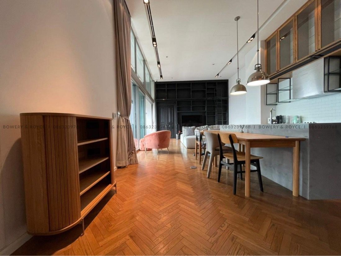 Lofty Style Three Bedroom Condo for Rent in Thong Lor