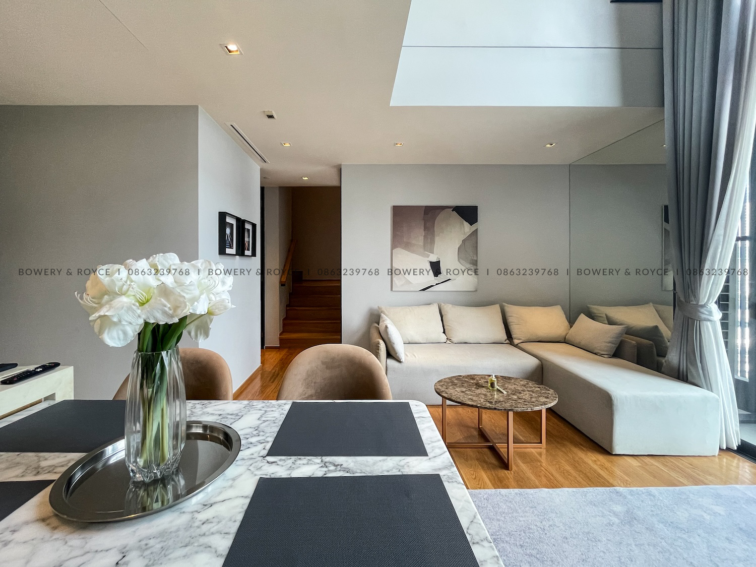 modern-two-bedroom-duplex-for-rent-in-Thong-Lor-1 Beautiful Two Bedroom Duplex for Rent at Beatniq Thong Lor