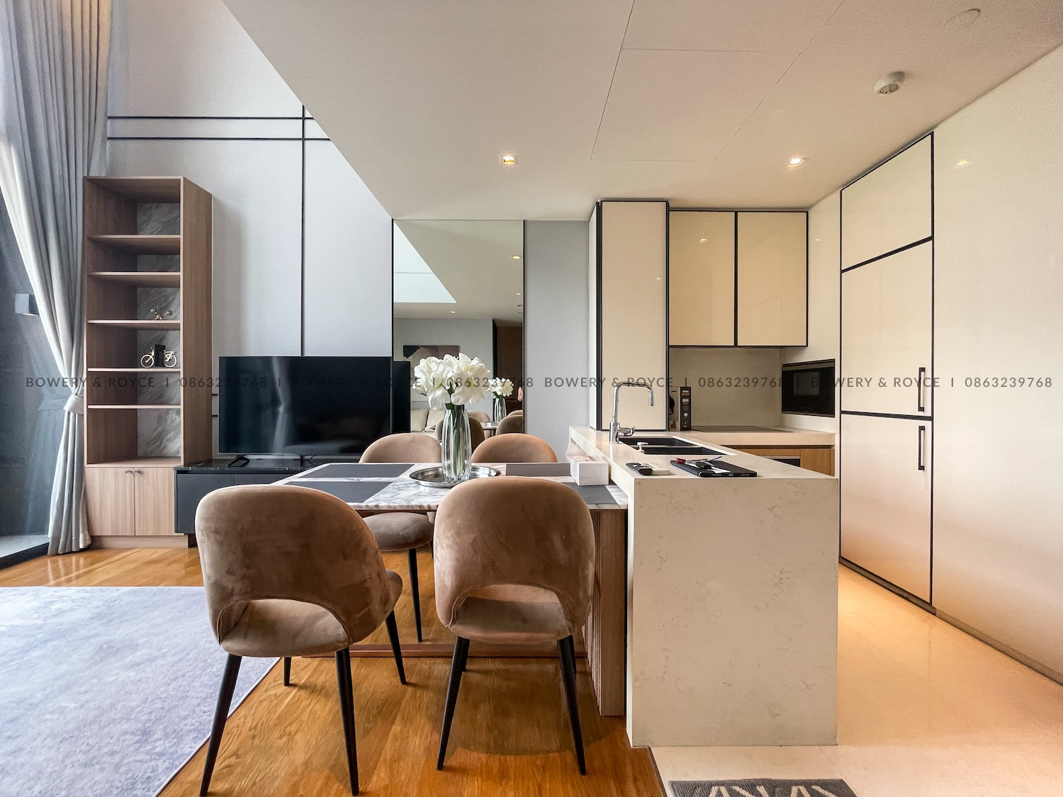 modern-two-bedroom-duplex-for-rent-in-Thong-Lor-4 Beautiful Two Bedroom Duplex for Rent at Beatniq Thong Lor