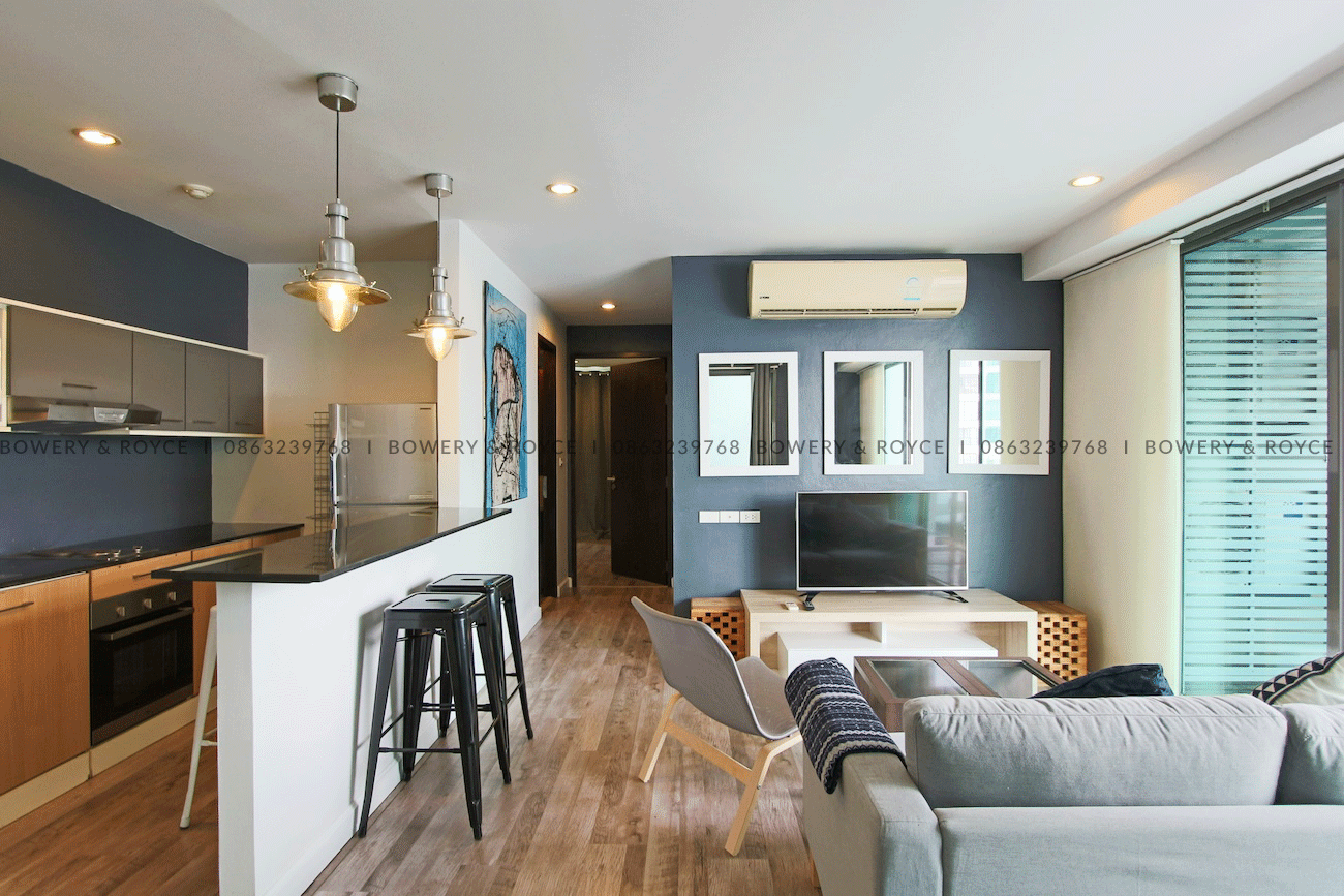 Two-Bedroom Condo for Rent and Sale in Sukhumvit 65, Pet-Friendly, Near Ekkamai BTS