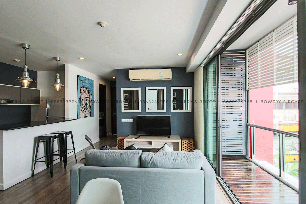 Two-Bedroom Condo for Rent and Sale in Sukhumvit 65, Pet-Friendly, Near Ekkamai BTS