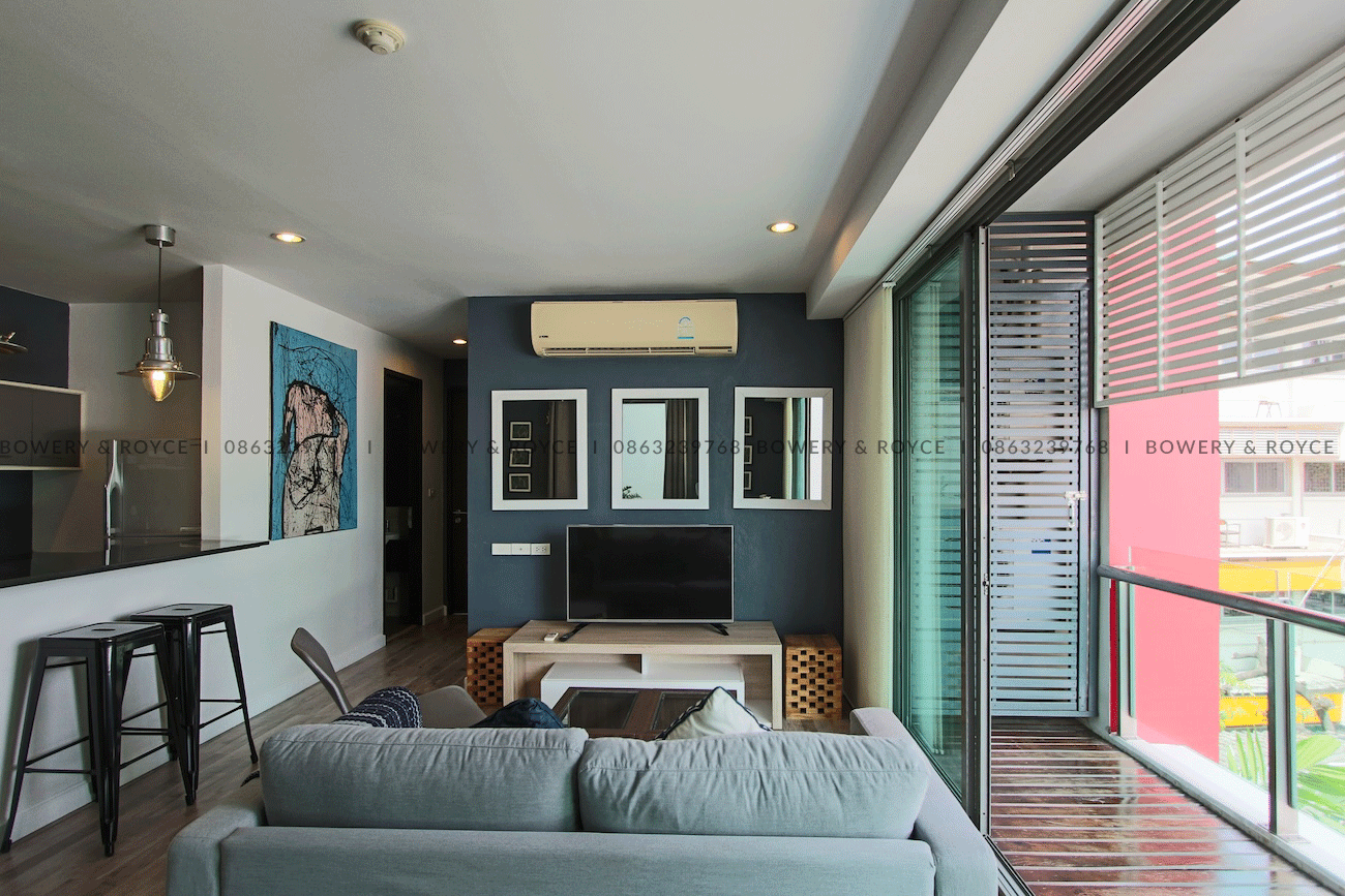 Two-Bedroom Condo for Rent and Sale in Sukhumvit 65, Pet-Friendly, Near Ekkamai BTS