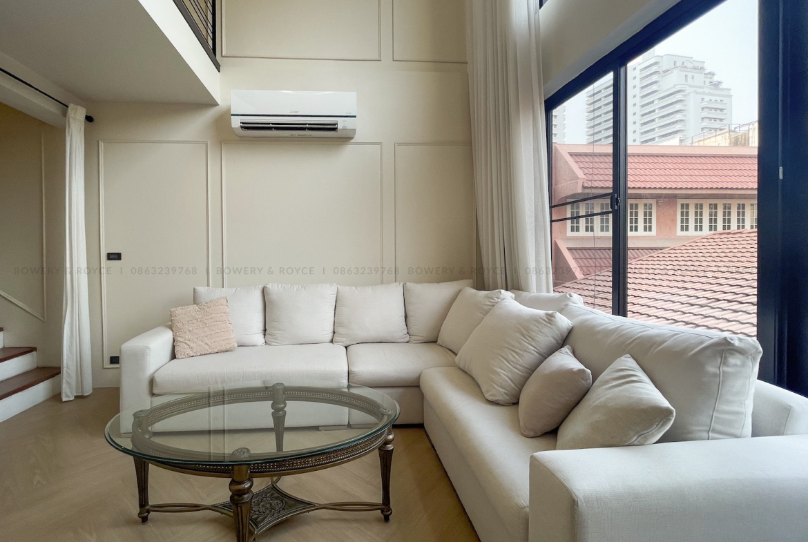 Beautiful Four-Storey Townhouse for Rent in Thong Lor