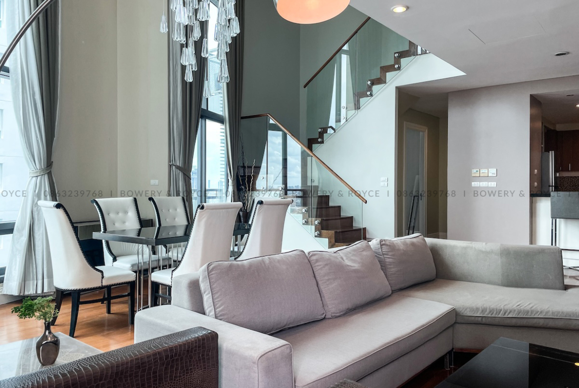 3 Bedroom Duplex for Rent in Phrom Phong – High Floor | 189 SQM