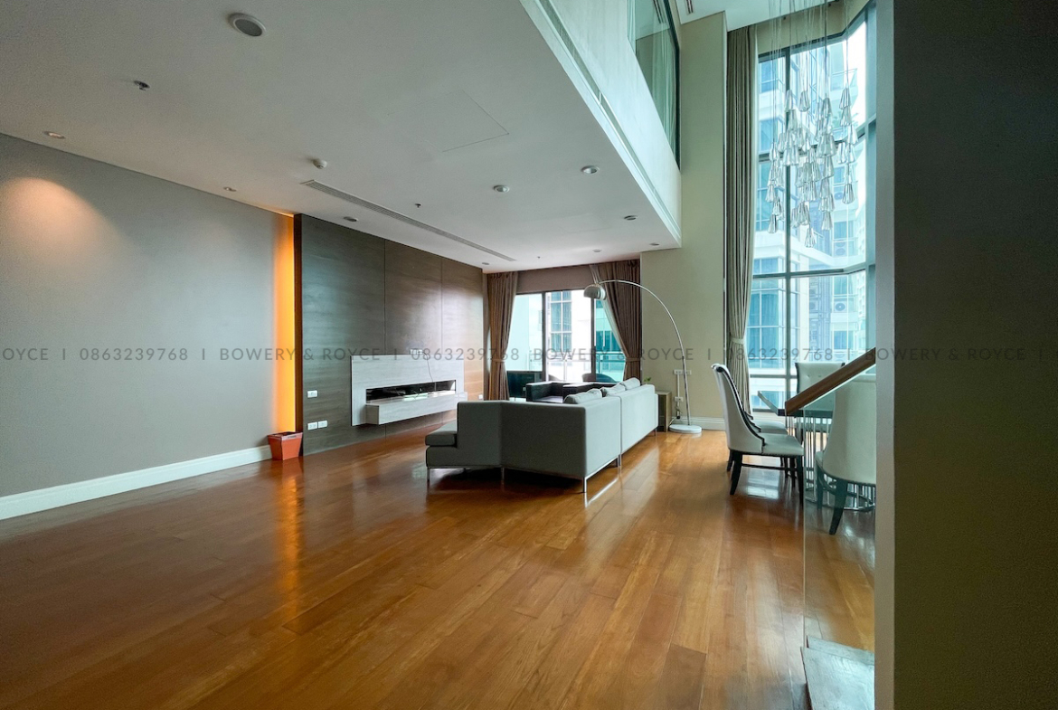 3 Bedroom Duplex for Rent in Phrom Phong – High Floor | 189 SQM