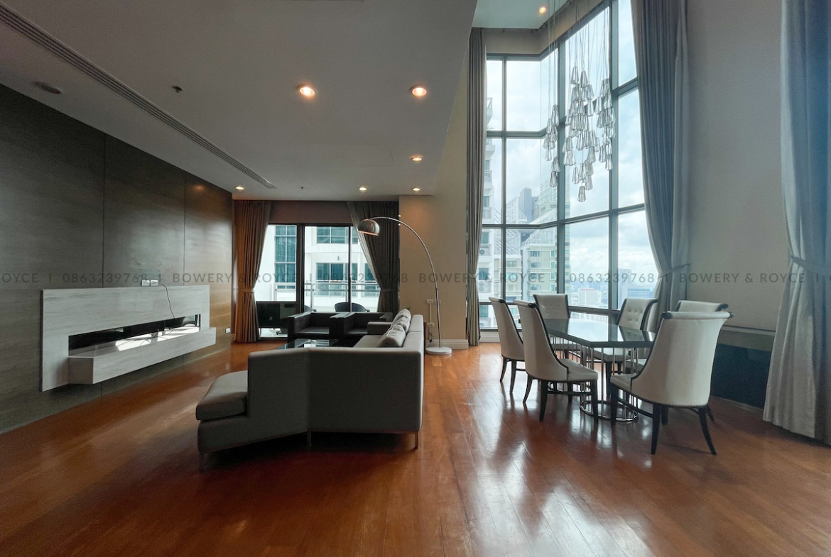 3 Bedroom Duplex for Rent in Phrom Phong – High Floor | 189 SQM