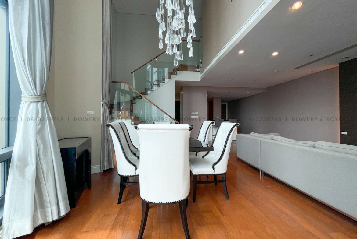 3 Bedroom Duplex for Rent in Phrom Phong – High Floor | 189 SQM