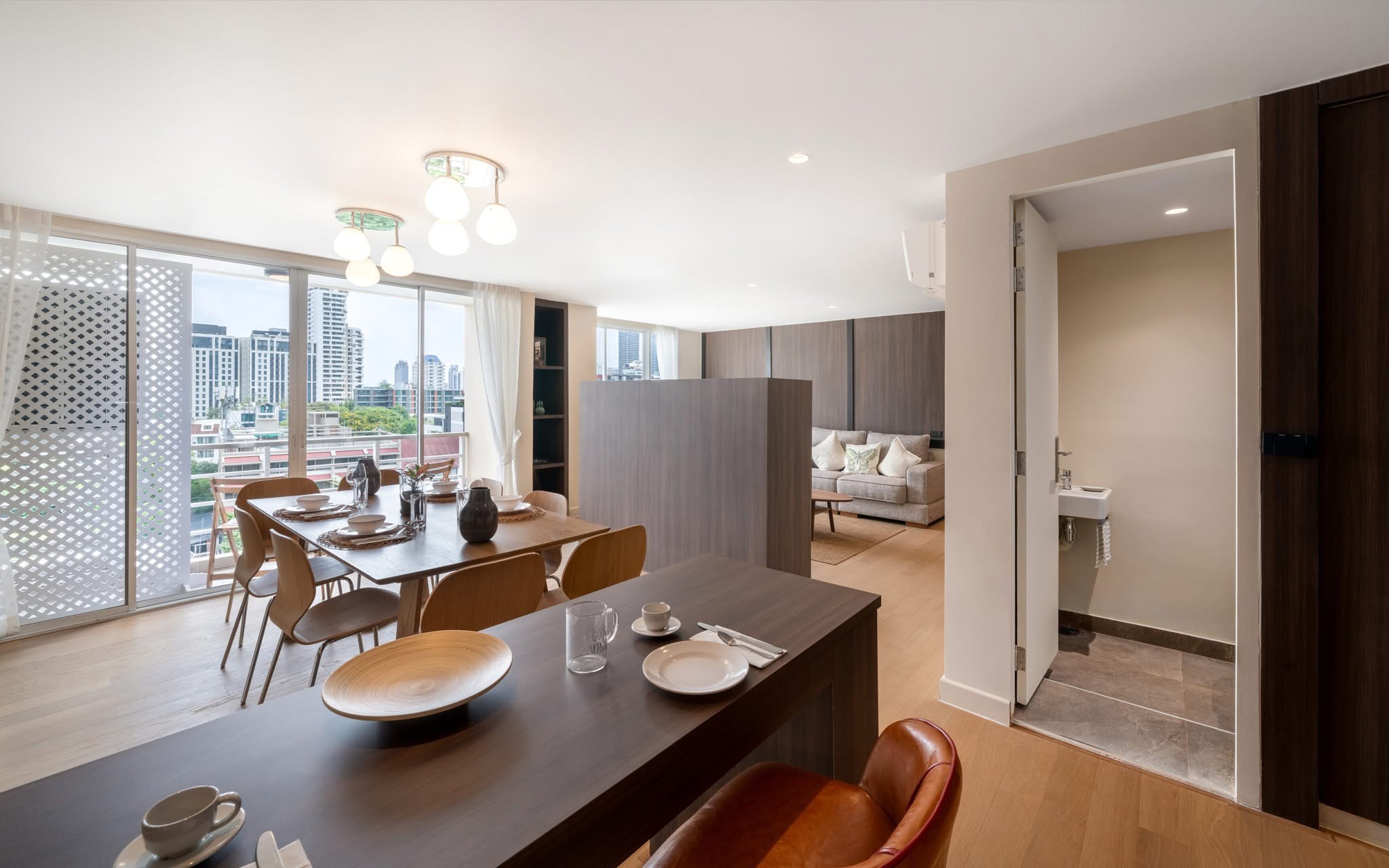 IMG_7966 Modern 2-Bedroom Apartment for Rent in Sukhumvit 49 Thong Lor BTS