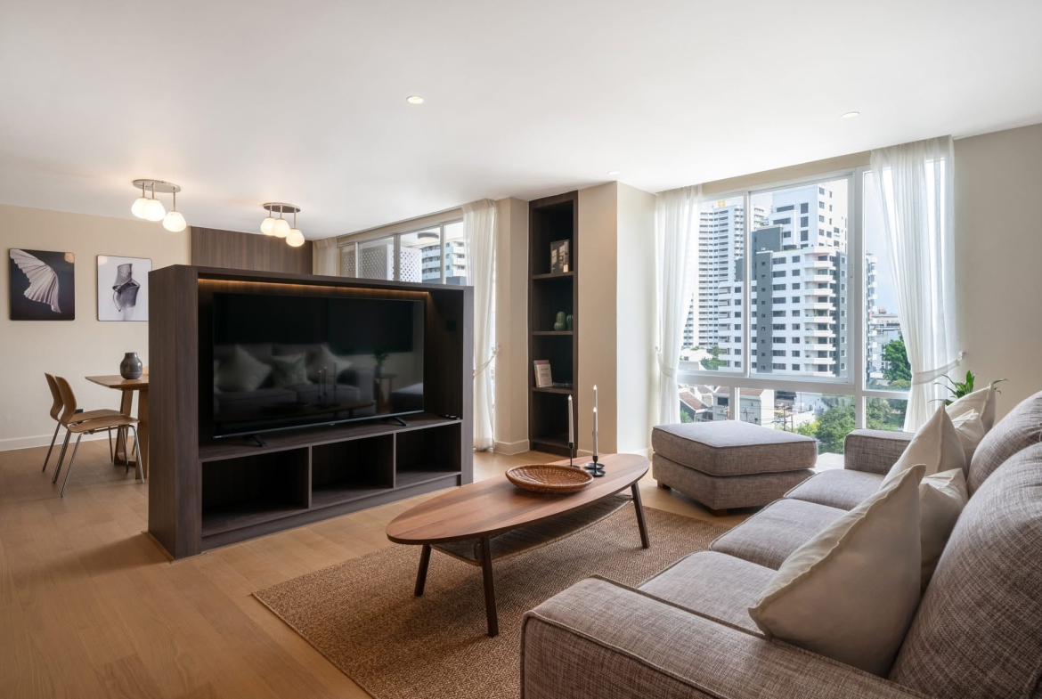 Modern 2-Bedroom Apartment for Rent in Sukhumvit 49 Thong Lor BTS