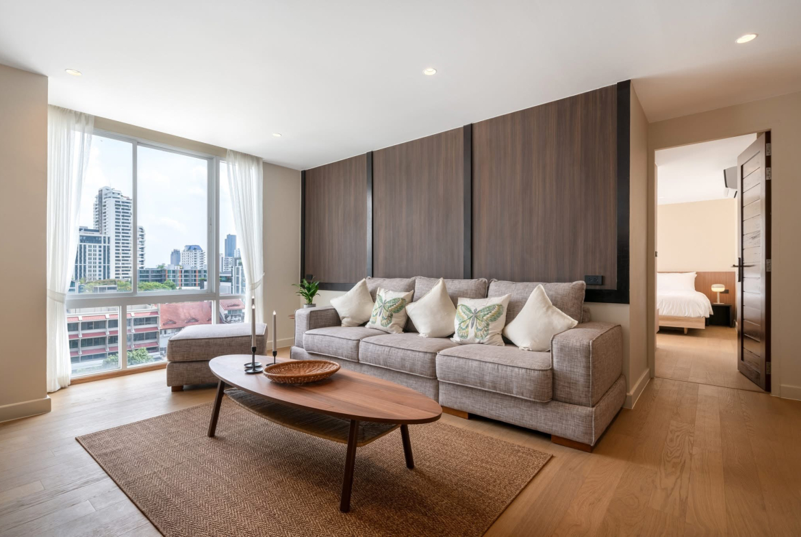 Modern 2-Bedroom Apartment for Rent in Sukhumvit 49 Thong Lor BTS