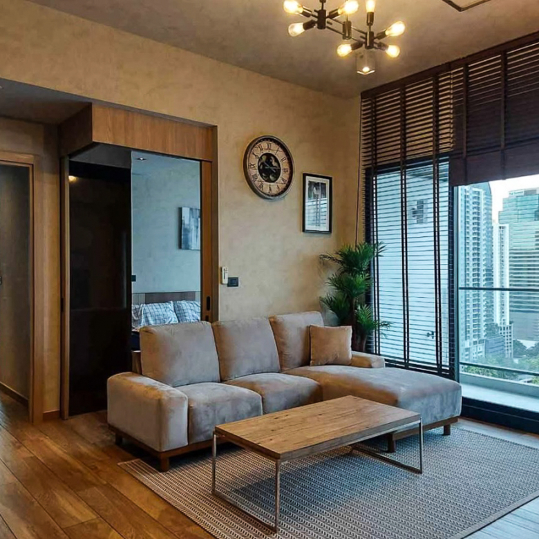 Modern Two Bedroom Condo for Rent at the Lofts Asoke