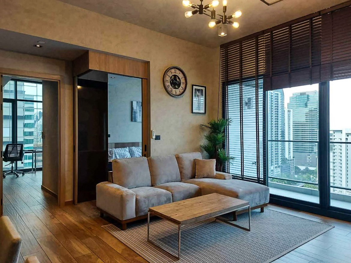 Modern Two Bedroom Condo for Rent at the Lofts Asoke