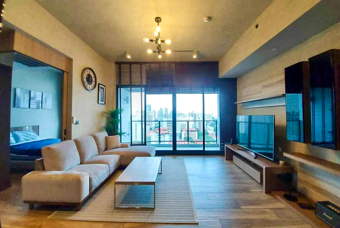 Modern Two Bedroom Condo for Rent at the Lofts Asoke