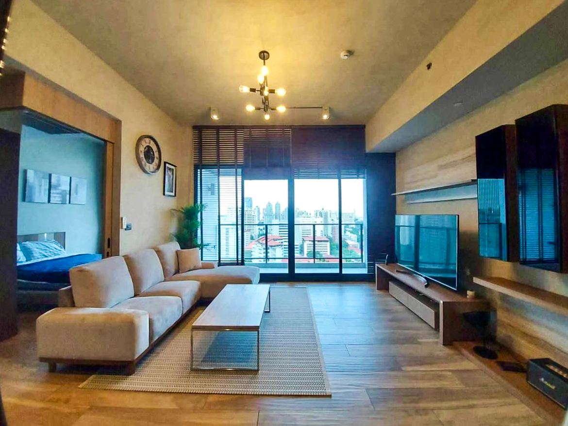 Modern Two Bedroom Condo for Rent at the Lofts Asoke
