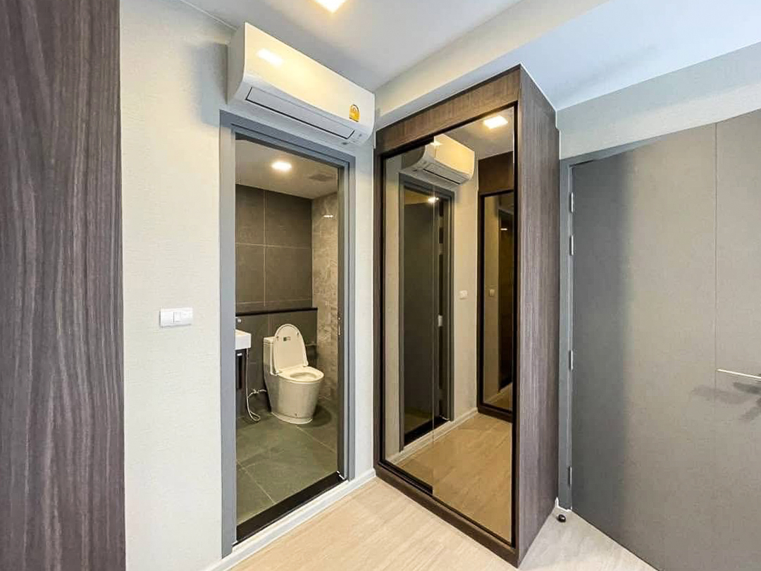 Modern 1-bedroom condo for rent at Quintara Phume Sukhumvit 39, fully furnished with full facilities, near BTS Phrom Phong. 34.85 sq.m., only 21,000 THB/month.