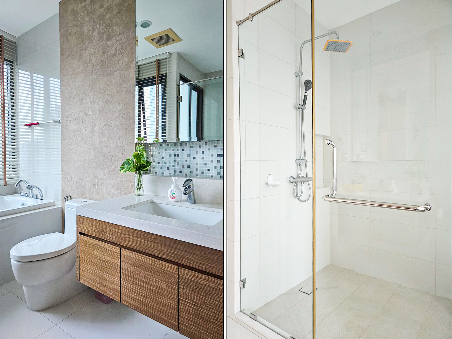 Spacious and newly renovated 1-bedroom corner condo for rent at Bright Sukhumvit 24, 70 sqm, fully furnished, with EV charger and luxury facilities.