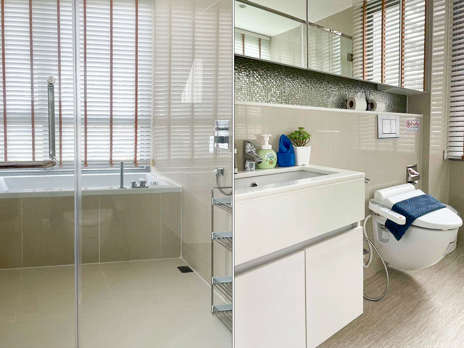 Modern fully furnished 2-bedroom corner condo at H Condo Sukhumvit 43 for rent or sale. 60 sqm, bathtub, full kitchen, BTS shuttle, near EmQuartier & Phrom Phong.