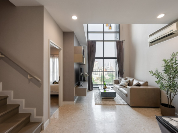 Super Luxury 2-Bedroom Duplex Condo for Rent & Sale | Sukhumvit 55 Near BTS Thonglor