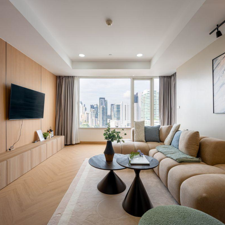 Spacious Renovated Condo for Sale in Thonglor – 2 Bedrooms, High Floor, 90.15 SQM