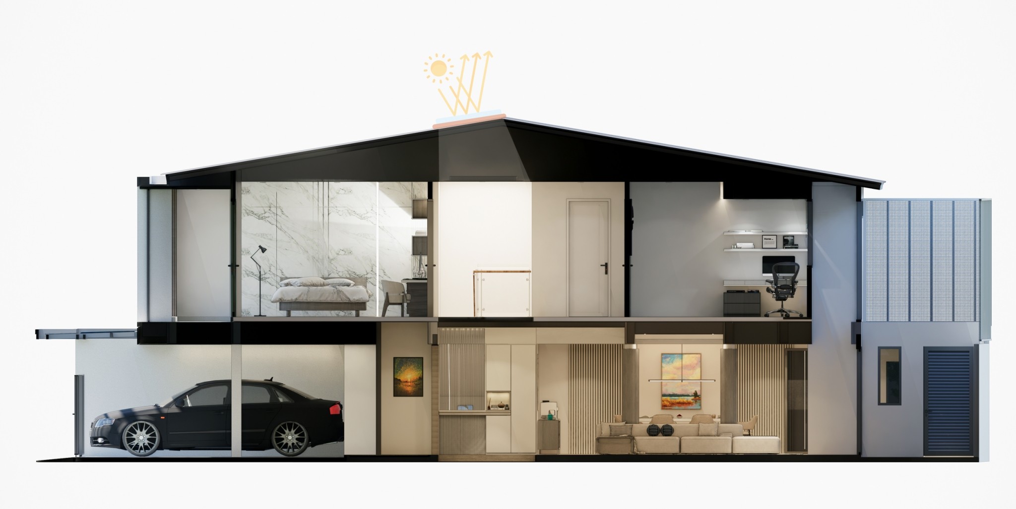 Stylish Wide-Frontage Townhome for Sale in Ekkamai 22 – 3 Beds, Private Garden, 17.5MB