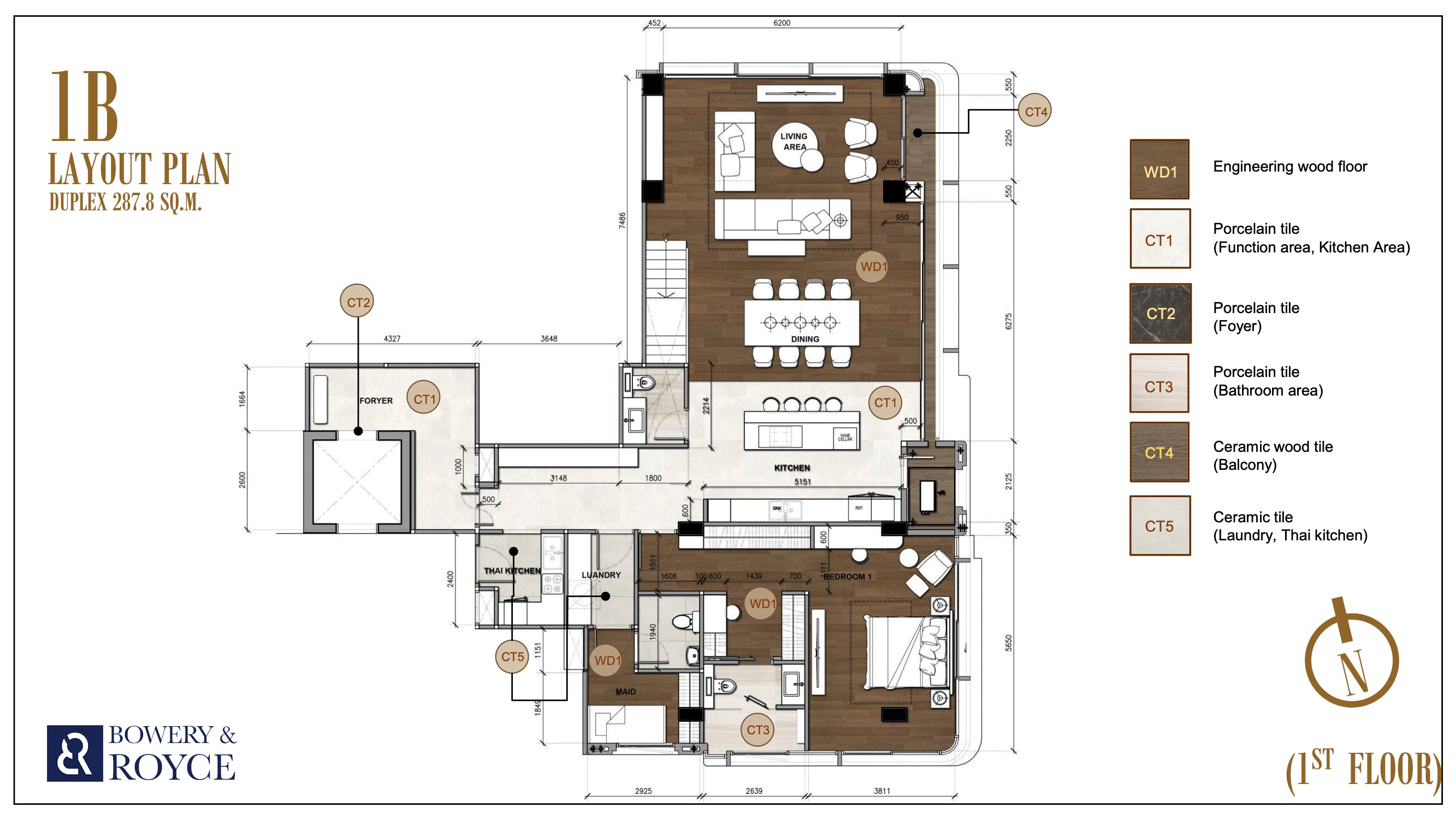 1B - 1st floor