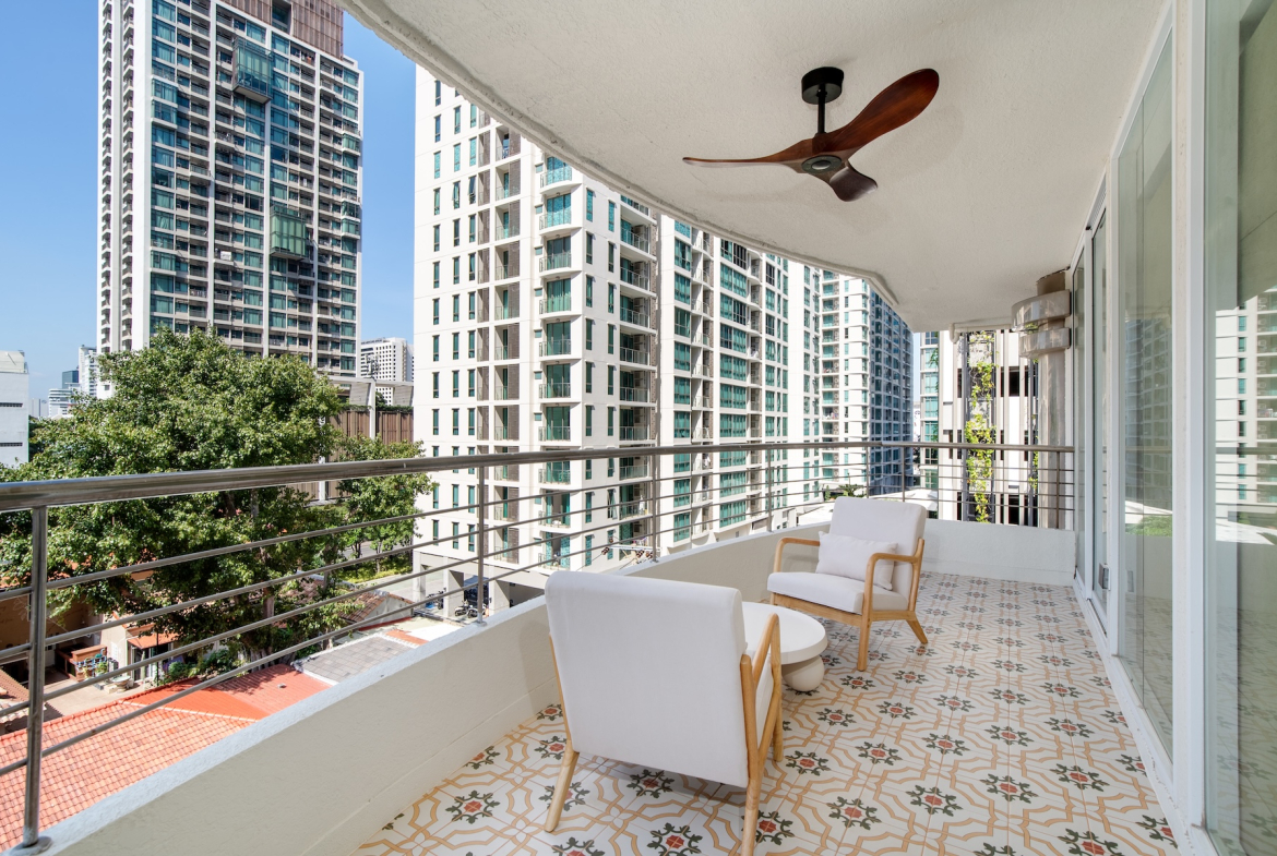 French-Inspired 4-Bedroom Duplex Condo with Private Terrace | Sukhumvit 39