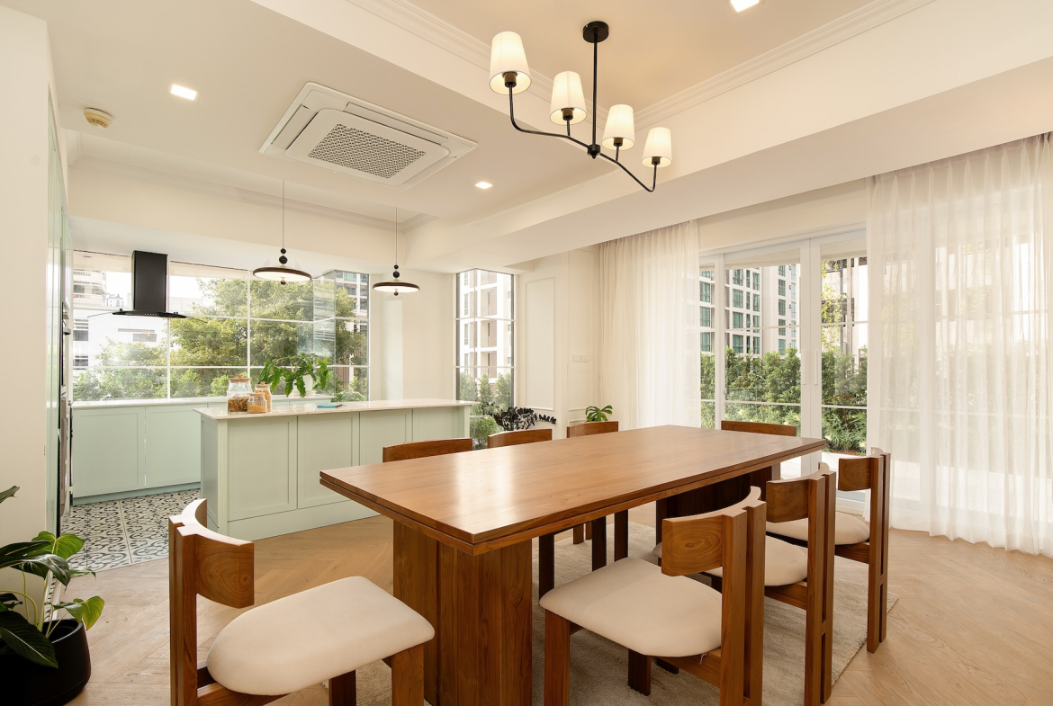 French-Inspired 4-Bedroom Duplex Condo with Private Terrace | Sukhumvit 39